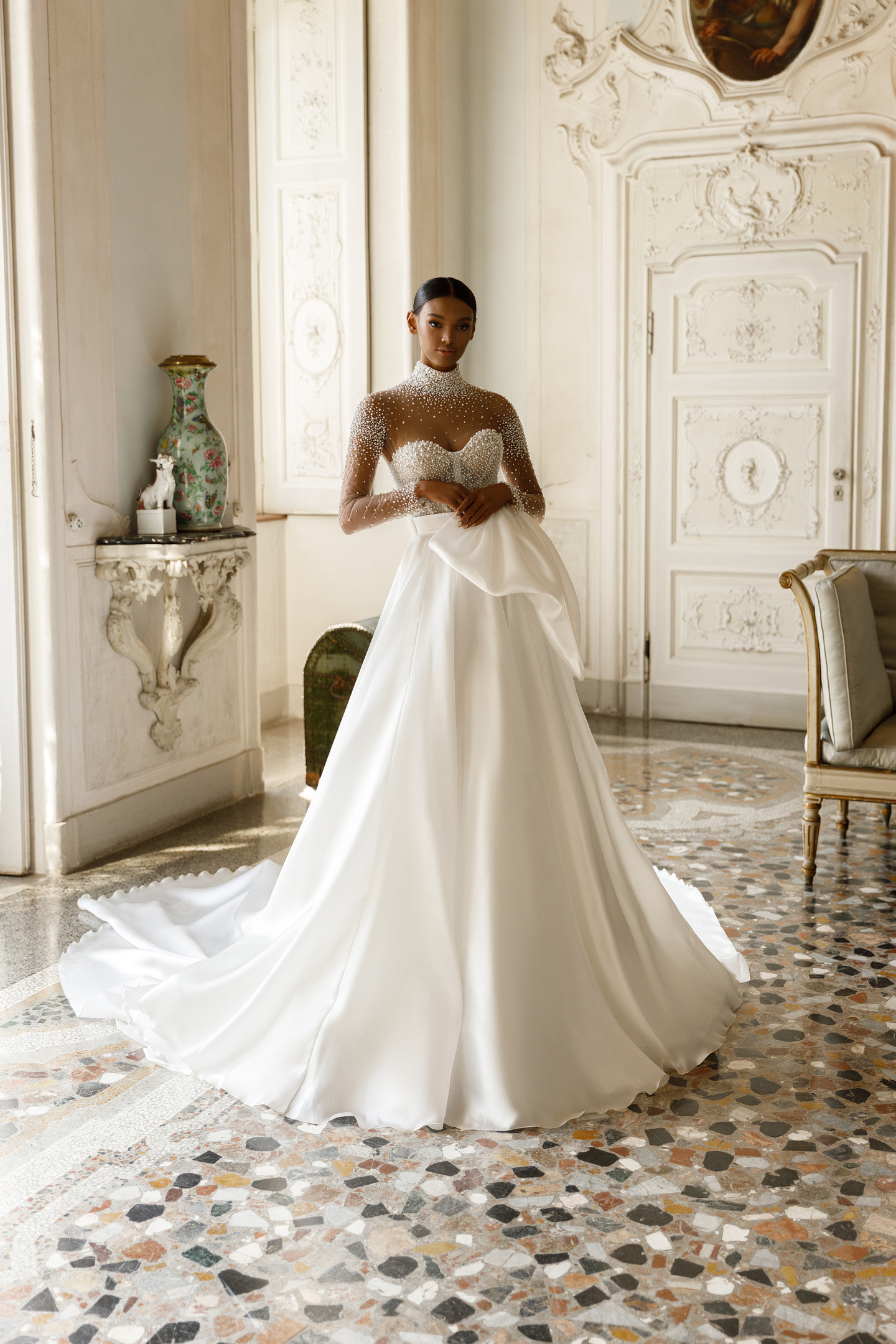 オクサーナムハ｜Ａラインドレス｜ミレッラ